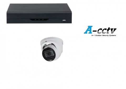 DHZ A-CCTV NVR met  4MP camera starlight