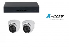 DHZ A-CCTV NVR met  4MP camera starlight