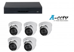 DHZ A-CCTV NVR met  4MP camera starlight