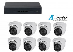 DHZ A-CCTV NVR met  4MP camera starlight