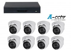 DHZ A-CCTV NVR met  4MP camera starlight