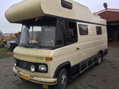 Mercedes 608D camper belasting vrij