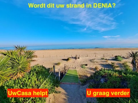 Uw eigen Appartement in DENIA direct aan zee en