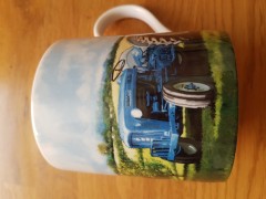 KOFFIEMOK met afbeelding klassieke tractor  Leonardo col  Engeland