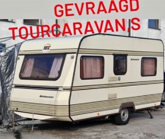 Wij zoeken Caravans van 3 50 mtr  t m 5 00 mtr 