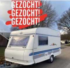 Wij zoeken Caravans van 3 50 mtr  t m 5 00 mtr 