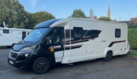 Bijna nieuwe camper