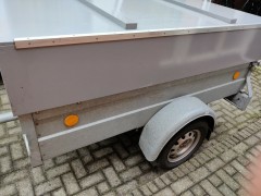 bagagewagen met slot en disselslot