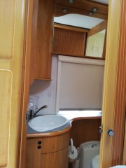 Fiat Ducato met Hymer opbouw 