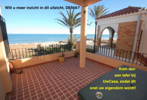 Uw eigen Villa in DENIA aan zee en zandstrand en met