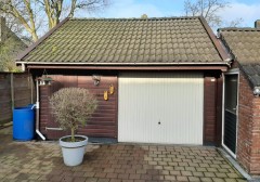 Houten schuur  garage