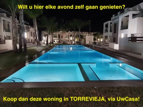 Uw eigen Bungalow in TORREVIEJA met meubels en