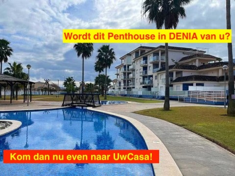 Uw eigen Penthouse in DENIA aan zee en met