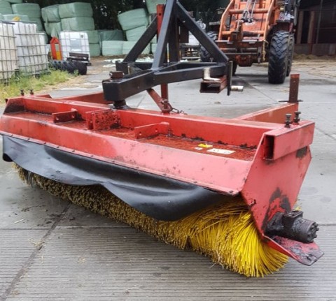 Duveldorf Veegmachine voor heftruck en tractor