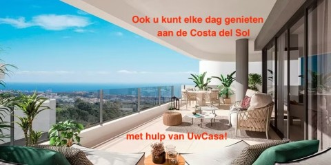 Uw eigen nieuwe Appartement in LOS MONTEROS aan zee en met