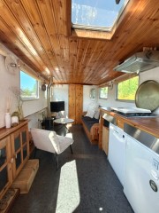 Varend woonschip woonboot te koop