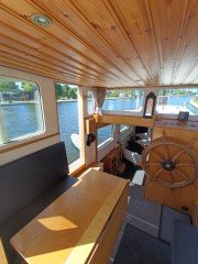 Varend woonschip woonboot te koop