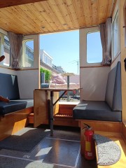 Varend woonschip woonboot te koop