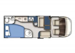 Chausson 625   5 persoons camper   ZGAN   49000km