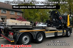 Kistdrager t b v  uitvaart met afzet containerwagen te huur