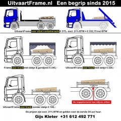 Kistdrager t b v  uitvaart met afzet containerwagen te huur