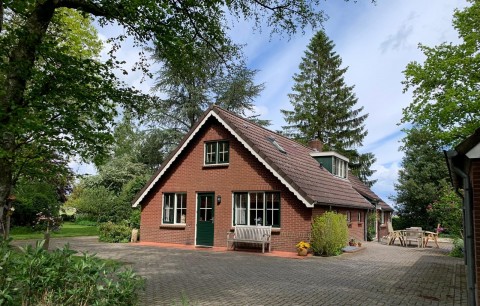 Gezellig vrijstaand vakantiehuis in Drenthe voor 2-7 personen