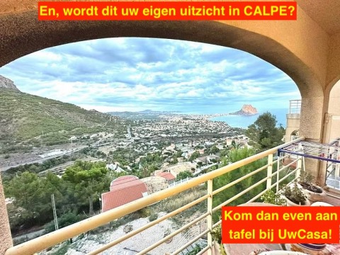 Uw eigen Villa in CALPE met 4 verdiepingen en