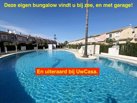 Uw eigen Bungalow in DENIA bij zee met garage en