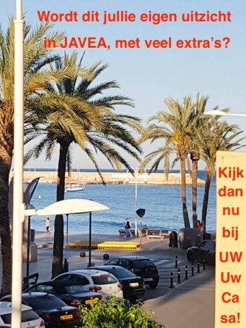 Uw Appartemnet aan zee in JAVEA met vee lmeer
