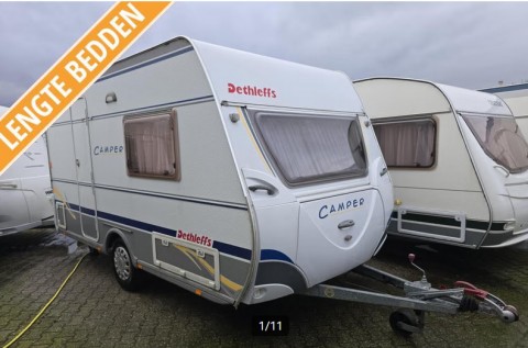 DETHLEFFS CAMPER 3 95 HK 2006 ZGOH 2 LENGTEBEDDEN