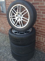 17 Inch Audi RS 4 Velgen en Banden Steek 5x112