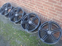18 Inch RS6 Zwart Black A3 A4 A6 Golf 5 6 7 Eos Leon Altea Octavia Pas