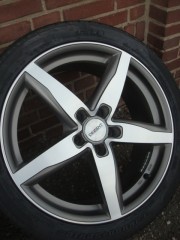 18Inchnch AEZ Velgen en Banden Steek 5x112