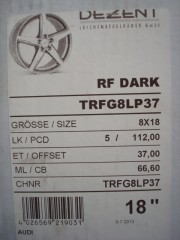 18Inchnch AEZ Velgen en Banden Steek 5x112