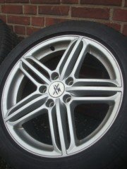 17 Inch Audi RS6 Velgen Banden Steek 5x112