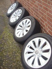17Inch Origineel Comfort Line Velgen en Banden Audi A6