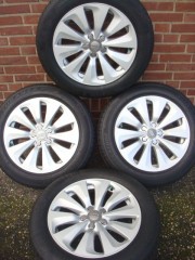 17Inch Origineel Comfort Line Velgen en Banden Audi A6