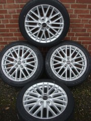 17 inch Y-Spoke Velgen en Banden Steek 5x112