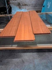 gevelbekleding thermowood Ayous 15mmx130mm
