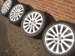 18 Inch Orginele Opel Velgen en Banden Steek 5x120