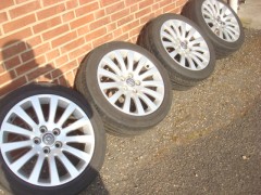 18 Inch Orginele Opel Velgen en Banden Steek 5x120