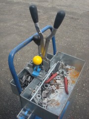 Omsnoeringset Omsnoeringsband Spanners Haspelwagen