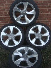 19 Inch Astral Velgen Opel Astra Zafira Ampera 5x115