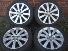 17 Orig VW Highline Velgen Golf 5 6 7 Audi a3 a4 Seat 5x112