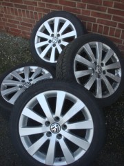 17 Orig VW Highline Velgen Golf 5 6 7 Audi a3 a4 Seat 5x112