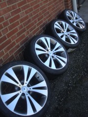 18 Inch EOS Velgen en Banden Steek 5x112