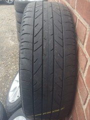 15 Inch Daihatsu lichtmetalen velgen met Banden 4x100