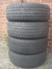 15 Inch Daihatsu lichtmetalen velgen met Banden 4x100