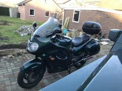 Triumph Trophy 1200cc 140pk koffers 3 nieuwe Metzler banden erop 2025