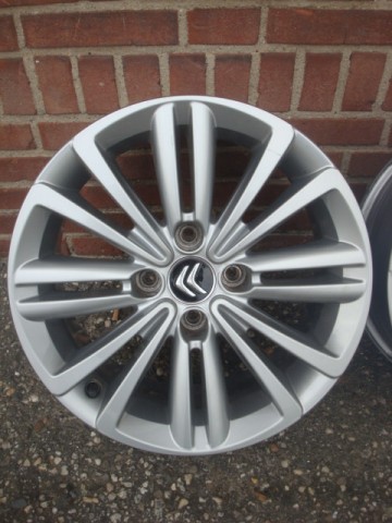 16 Inch Origineel Citroen Velgen Zonder banden Steek 4x108